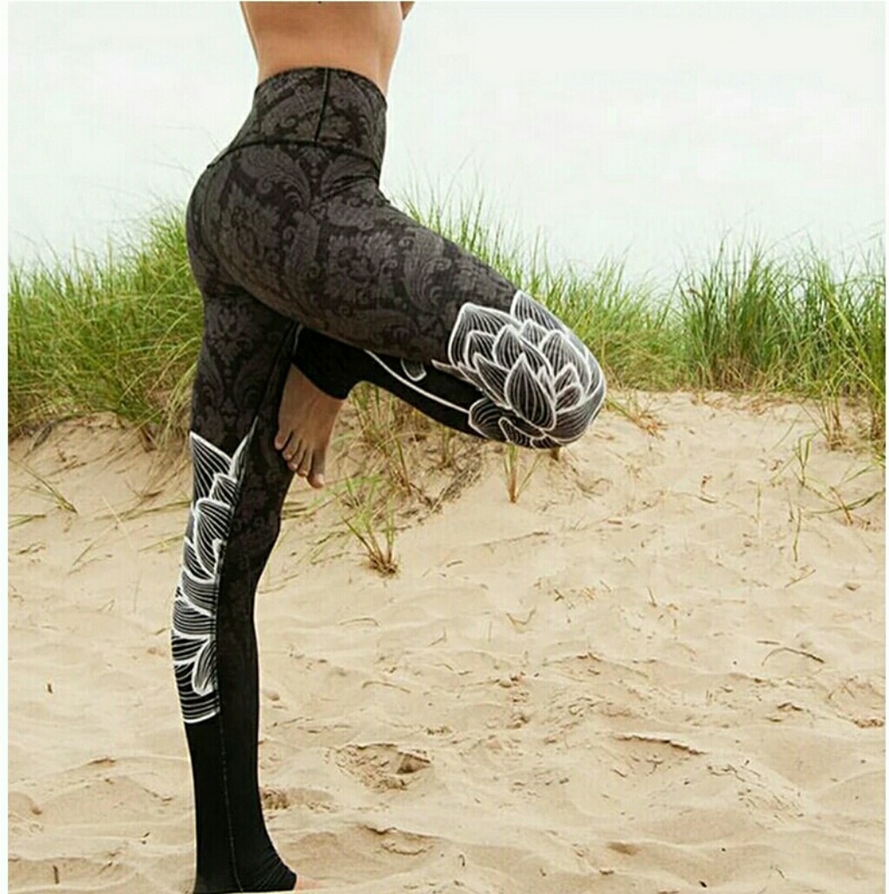High waist women's leggings